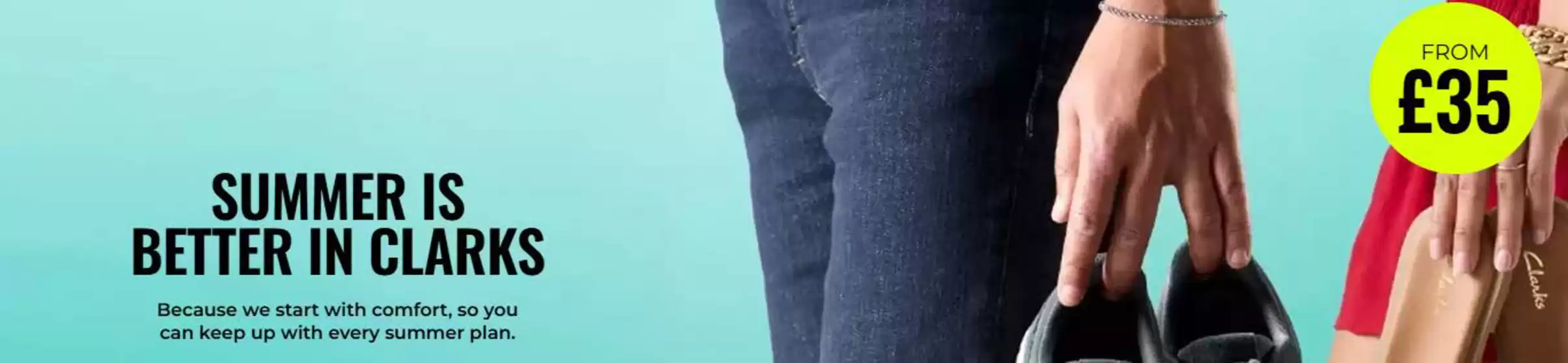Katalog Clarks w: Pabianice | Summer is better in clarks  | 2026-04-21T00:00:00.000Z - 2026-05-11T00:00:00.000Z