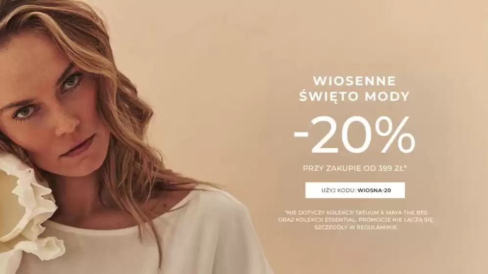 Katalog Tatuum w: Pabianice | - 20 %  | 2026-04-21T00:00:00.000Z - 2026-05-11T00:00:00.000Z