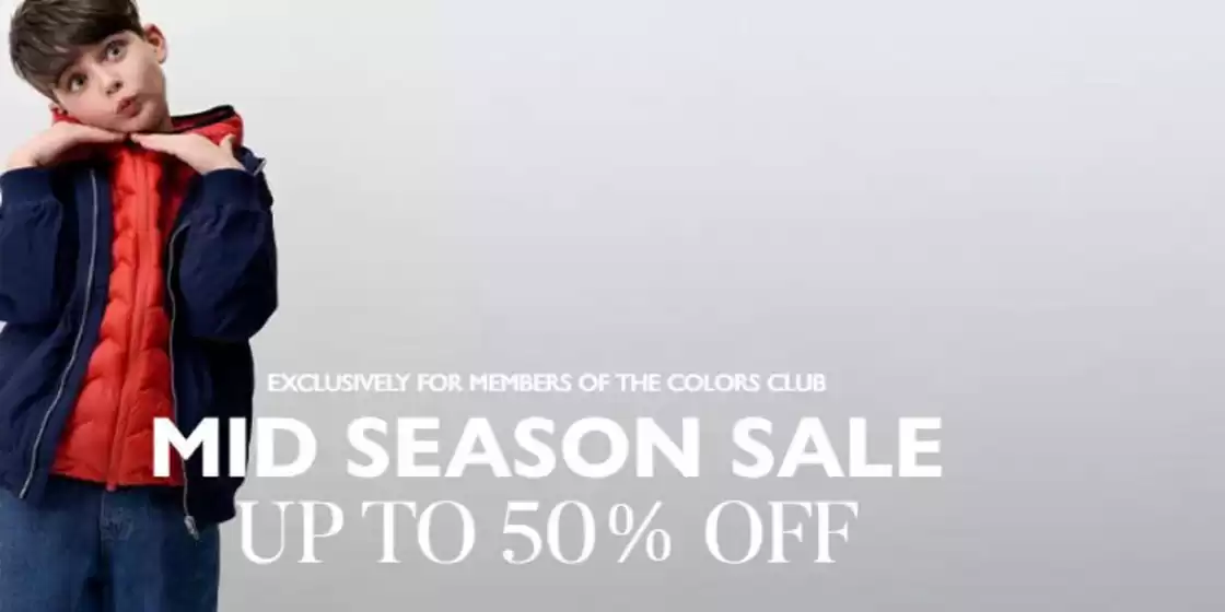Katalog United Colors of Benetton w: Pabianice | Mid season sale  | 2026-04-21T00:00:00.000Z - 2026-05-11T00:00:00.000Z