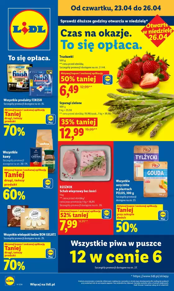 Katalog Lidl | Gazetka od 23.04 | 2026-04-23T00:00:00.000Z - 2026-04-26T00:00:00.000Z
