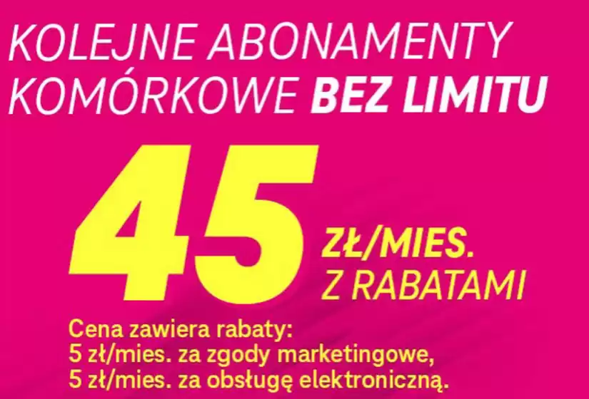 Katalog T-Mobile w: Kostrzyn | Sprawdzone smartfony taniej | 2026-04-22T00:00:00.000Z - 2026-05-10T00:00:00.000Z
