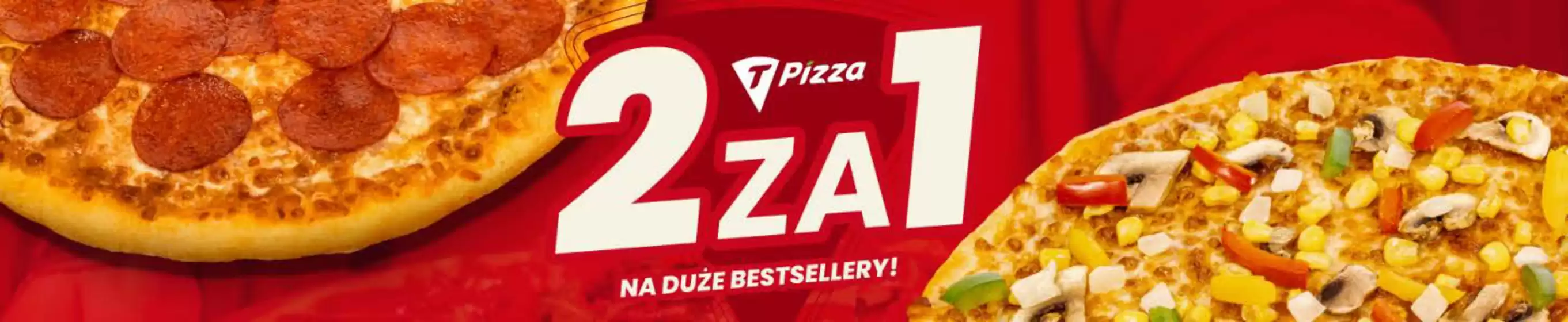 Katalog Telepizza w: Twardogóra |  - 50 %  | 2026-04-22T00:00:00.000Z - 2026-05-11T00:00:00.000Z