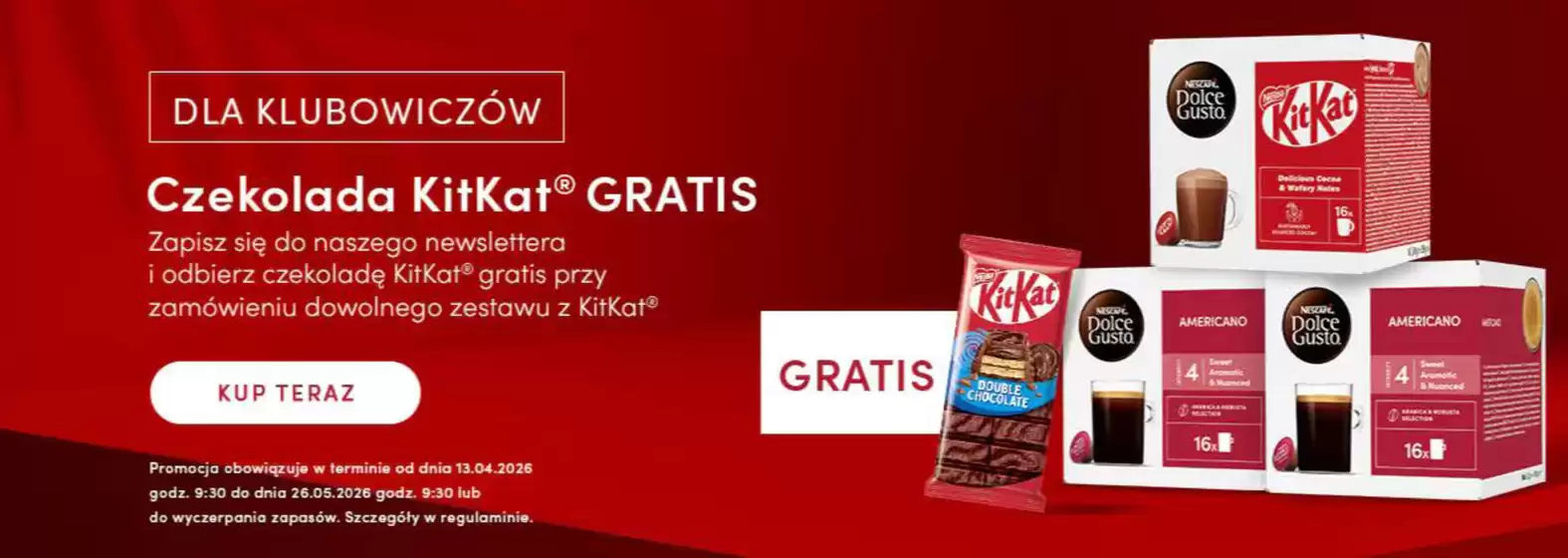 Katalog Dolce Gusto w: Twardogóra | Promocja do 26.05  | 2026-04-22T00:00:00.000Z - 2026-05-26T00:00:00.000Z