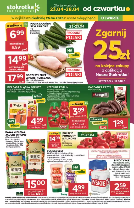Katalog Stokrotka w: Olecko | Nasze najlepsze oferty dla Ciebie | 2026-04-23T00:00:00.000Z - 2026-04-28T00:00:00.000Z