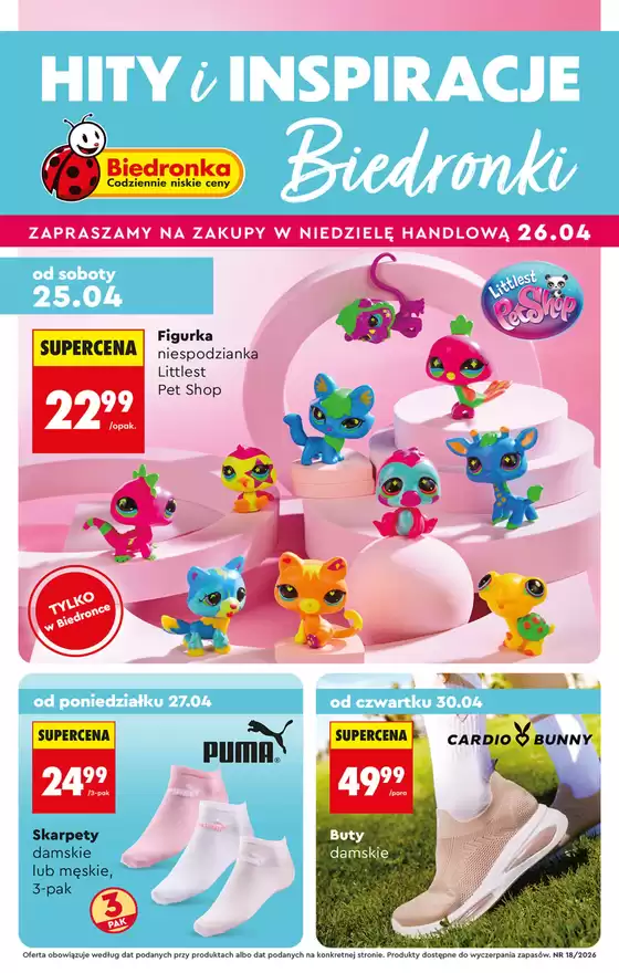 Katalog Biedronka w: Starachowice | Ekskluzywne oferty dla naszych klientów | 2026-04-25T00:00:00.000Z - 2026-04-30T00:00:00.000Z