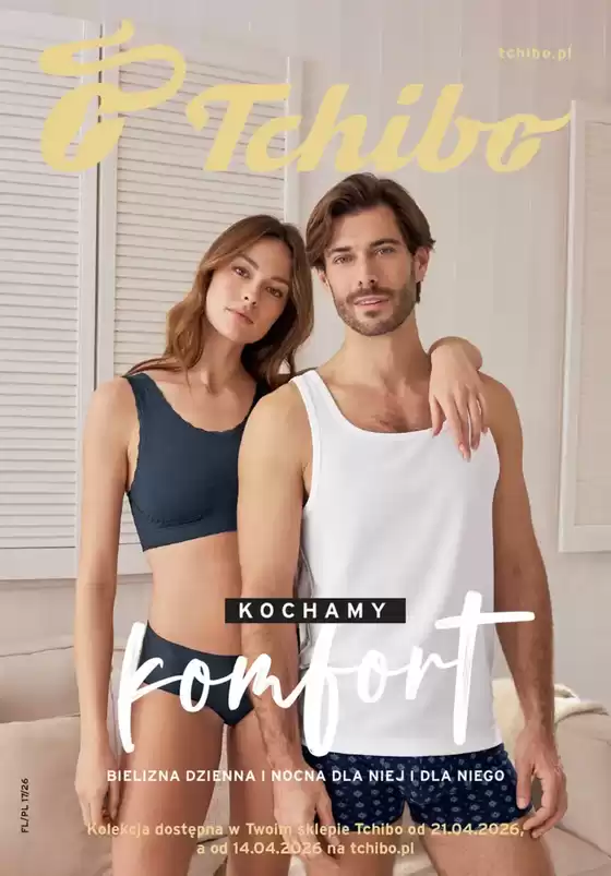 Katalog Tchibo w: Wołomin | Kochamy komfort | 2026-04-24T00:00:00.000Z - 2026-05-08T00:00:00.000Z