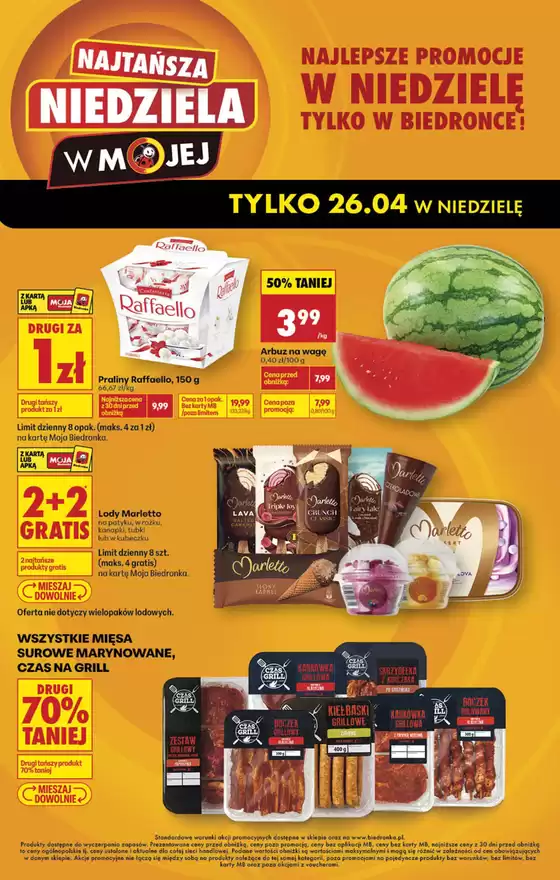 Katalog Biedronka w: Szklarska Poręba | Aktualne promocje specjalne | 2026-04-26T00:00:00.000Z - 2026-04-26T00:00:00.000Z