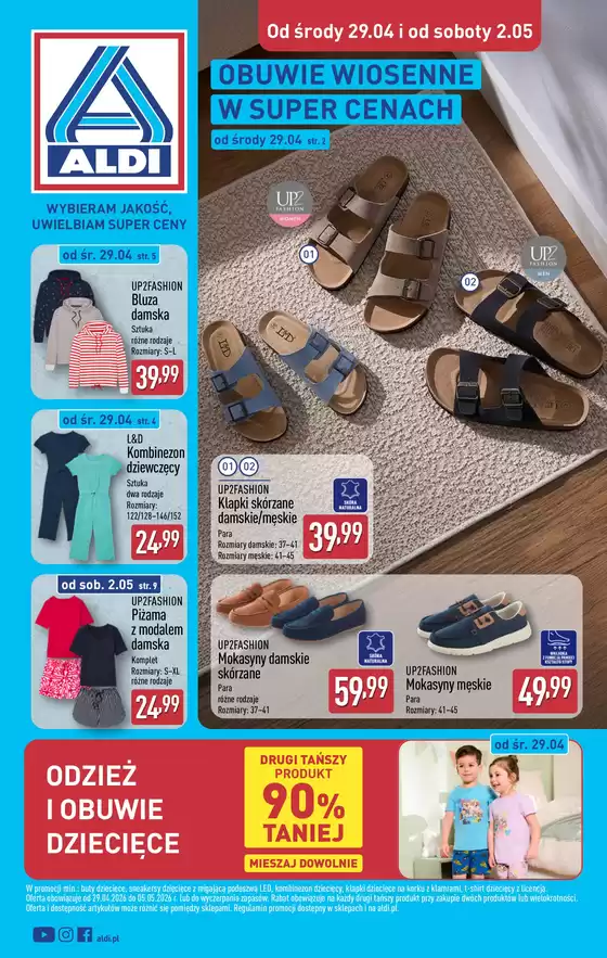 Katalog Aldi | Nasze najlepsze oferty dla Ciebie | 2026-04-29T00:00:00.000Z - 2026-05-05T00:00:00.000Z