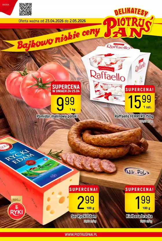 Katalog Delikatesy Piotruś Pan | Bajkowo niskie ceny | 2026-04-27T00:00:00.000Z - 2026-05-02T00:00:00.000Z