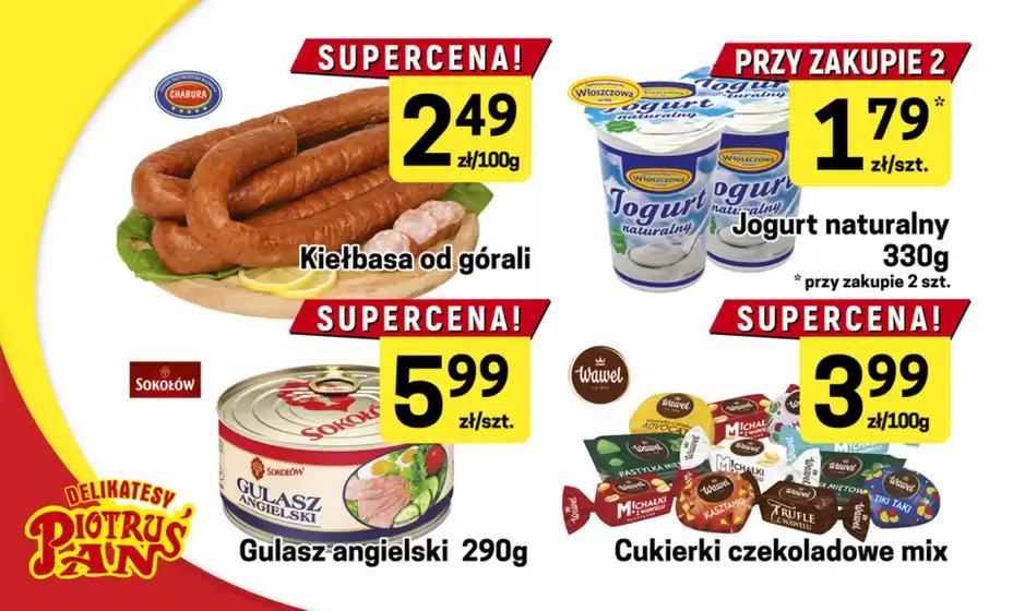 Katalog Delikatesy Piotruś Pan | Supercena! | 2026-04-27T00:00:00.000Z - 2026-04-29T00:00:00.000Z