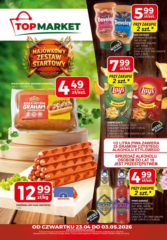 Katalog Polska Grupa Supermarketów | Gazetka Top Market do 3.05  | 2026-04-27T00:00:00.000Z - 2026-05-03T00:00:00.000Z