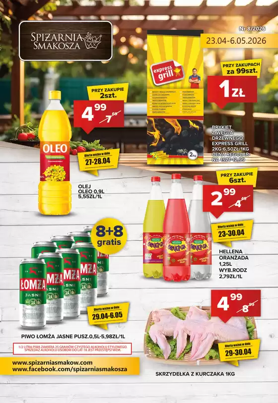 Katalog Spiżarnia | Gazetka do 6.05  | 2026-04-27T00:00:00.000Z - 2026-05-06T00:00:00.000Z