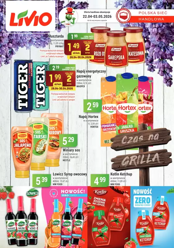 Katalog Livio w: Gliwice | Atrakcyjne oferty specjalne dla wszystkich | 2026-04-22T00:00:00.000Z - 2026-05-03T00:00:00.000Z