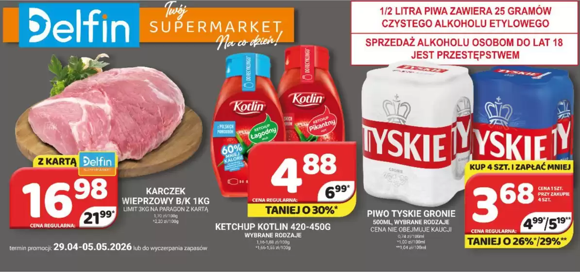 Katalog Delfin w: Reda | Najlepsze oferty dla oszczędnych | 2026-04-29T00:00:00.000Z - 2026-05-05T00:00:00.000Z