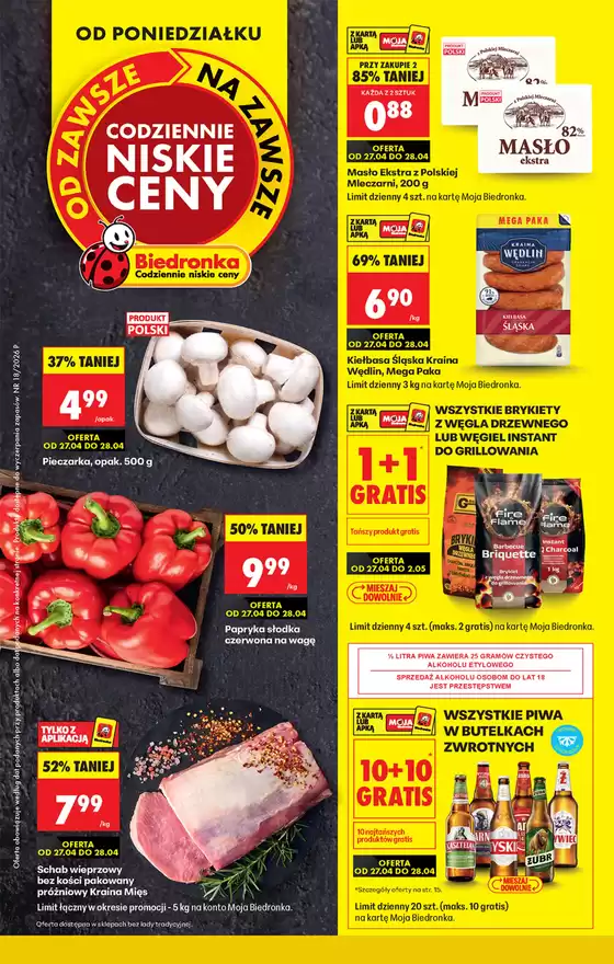 Katalog Biedronka w: Szczecin | Oszczędzaj teraz dzięki naszym ofertom | 2026-04-27T00:00:00.000Z - 2026-05-05T00:00:00.000Z