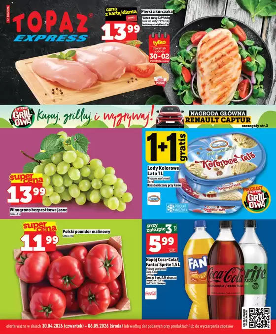 Katalog Topaz | Specjalne oferty dla Ciebie | 2026-04-30T00:00:00.000Z - 2026-05-06T00:00:00.000Z