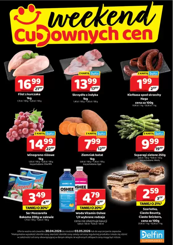 Katalog Delfin | Nasze najlepsze oferty dla Ciebie | 2026-04-30T00:00:00.000Z - 2026-05-03T00:00:00.000Z