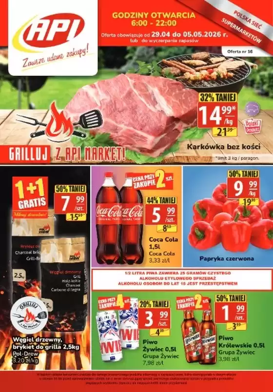 Katalog API MARKET w: Reda | Zawran udane zakupy! | 2026-04-30T00:00:00.000Z - 2026-05-05T00:00:00.000Z