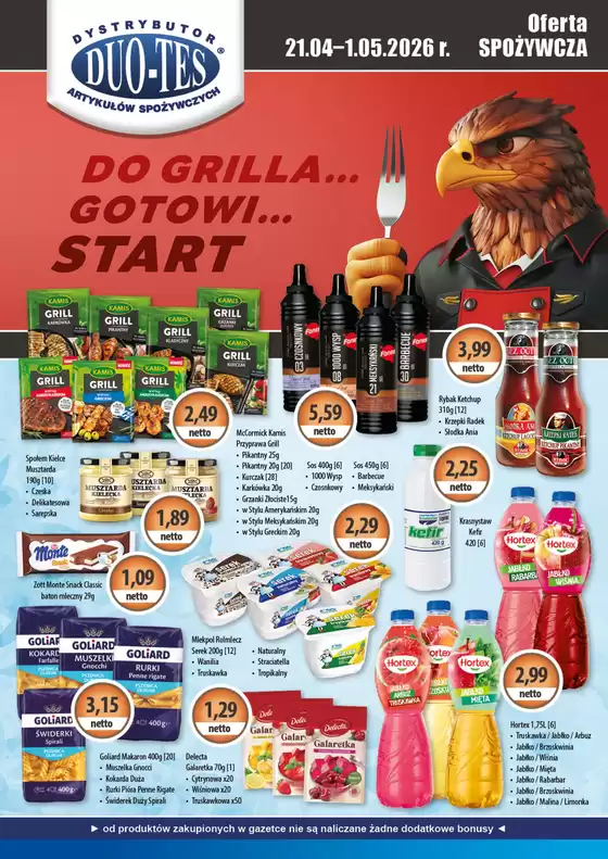 Katalog DUO-TES w: Reda | Do grilla Gotowi... Start | 2026-04-30T00:00:00.000Z - 2026-05-01T00:00:00.000Z