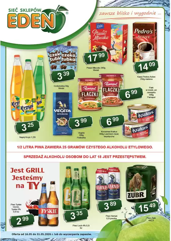 Katalog Eden w: Reda | Gazetka maj 2026  | 2026-05-16T00:00:00.000Z - 2026-05-31T00:00:00.000Z