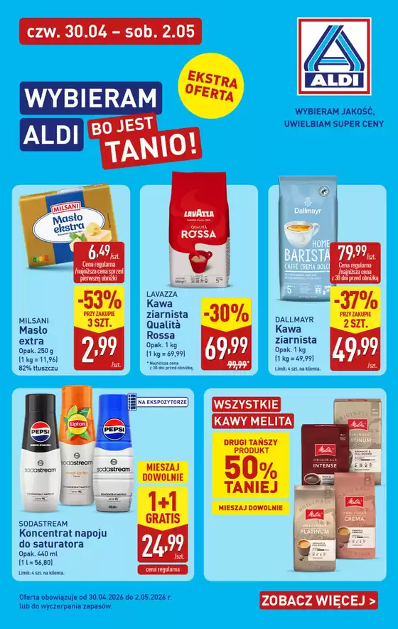 Katalog Aldi | Szeroki wybór ofert | 2026-04-30T00:00:00.000Z - 2026-05-02T00:00:00.000Z