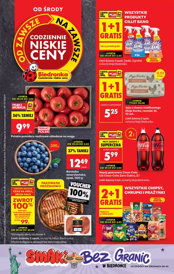Katalog Biedronka | Nasze najlepsze okazje | 2026-04-29T00:00:00.000Z - 2026-05-05T00:00:00.000Z