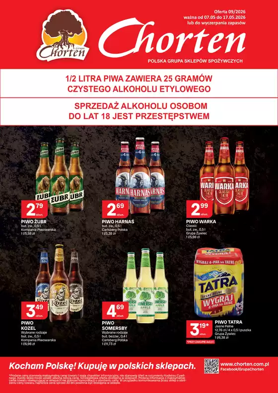 Katalog Chorten w: Ustroń | Świetna oferta dla łowców okazji | 2026-05-07T00:00:00.000Z - 2026-05-17T00:00:00.000Z