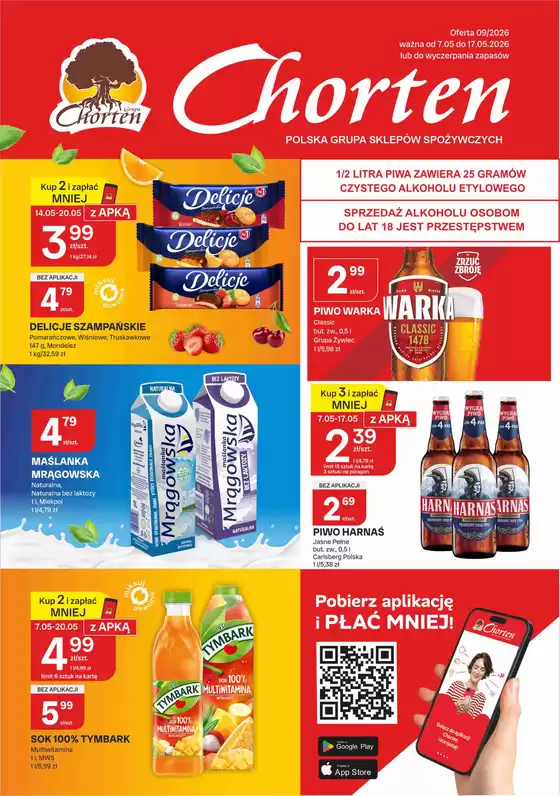 Katalog Chorten w: Ustroń | Oferty dla łowców okazji | 2026-05-07T00:00:00.000Z - 2026-05-17T00:00:00.000Z
