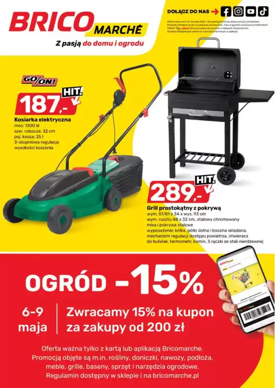 Katalog Bricomarche | Oferty dla łowców okazji | 2026-05-06T00:00:00.000Z - 2026-05-09T00:00:00.000Z