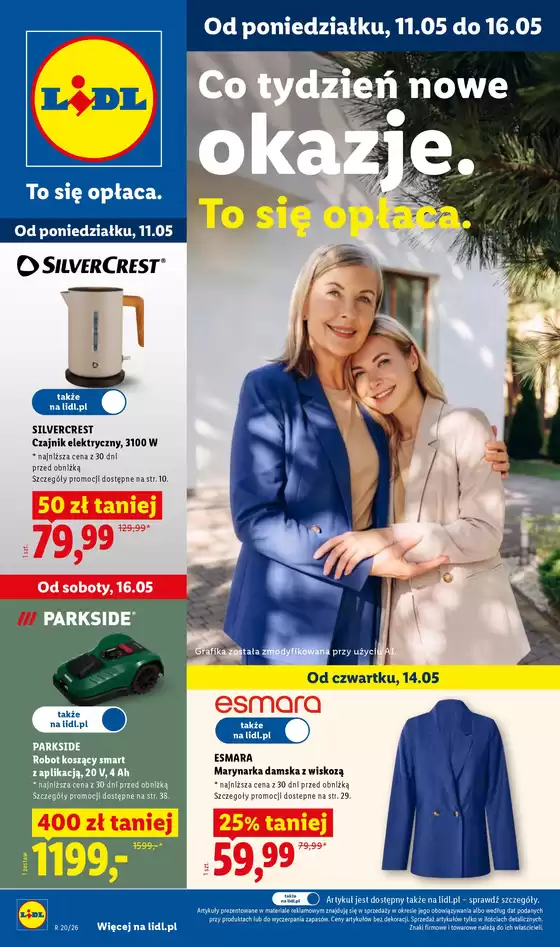 Katalog Lidl | Katalog od 11.05 do 16.05 | 2026-05-11T00:00:00.000Z - 2026-05-16T00:00:00.000Z