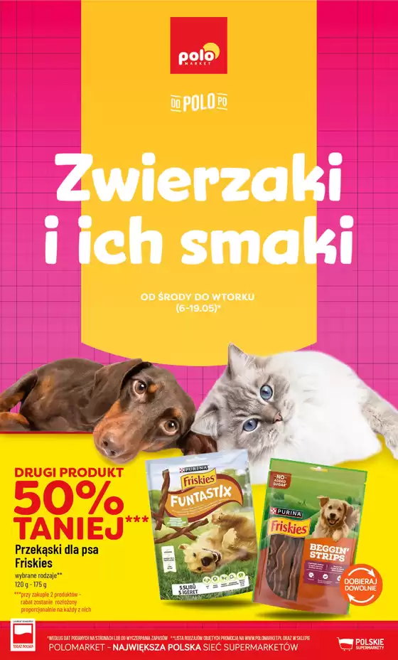 Katalog Polomarket w: Wieluń | Katalog pet food od 6 05 | 2026-05-06T00:00:00.000Z - 2026-05-19T00:00:00.000Z