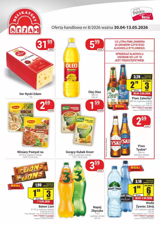 Katalog Premium Nasz Sklep | Oferta handlowa nr 8/2026  | 2026-05-04T00:00:00.000Z - 2026-05-13T00:00:00.000Z