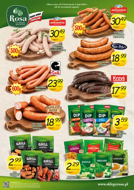 Katalog Rosa | Ofera ważna do 5 maja  | 2026-05-04T00:00:00.000Z - 2026-05-05T00:00:00.000Z