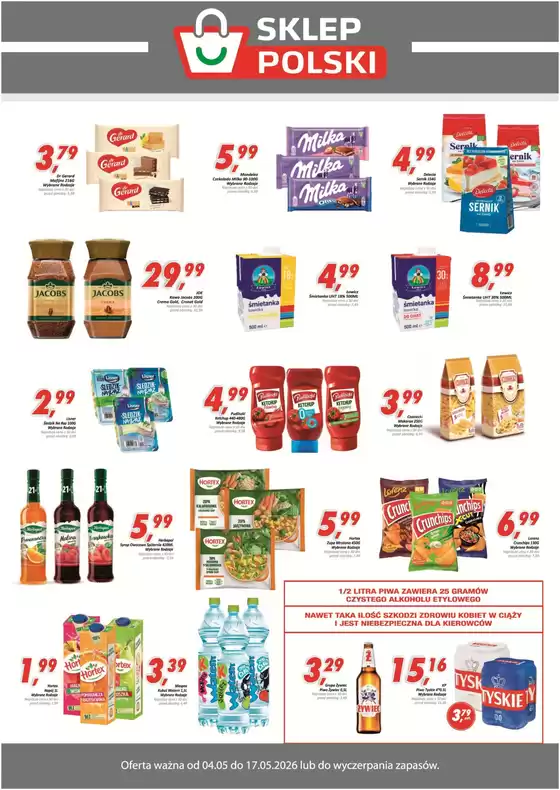 Katalog Sklep Polski | Promocje, które się opłacają!  | 2026-05-04T00:00:00.000Z - 2026-05-17T00:00:00.000Z