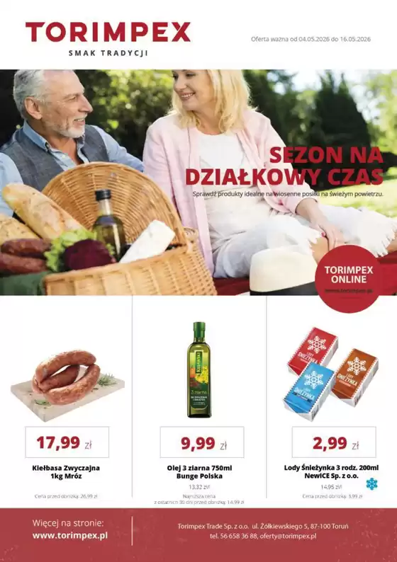 Katalog Torimpex w: Tuchów | Torimpex gazetka | 2026-05-04T00:00:00.000Z - 2026-05-16T00:00:00.000Z