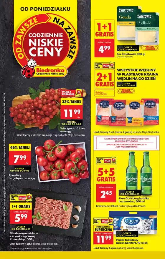Katalog Biedronka | Najlepsze oferty i rabaty | 2026-05-04T00:00:00.000Z - 2026-05-09T00:00:00.000Z