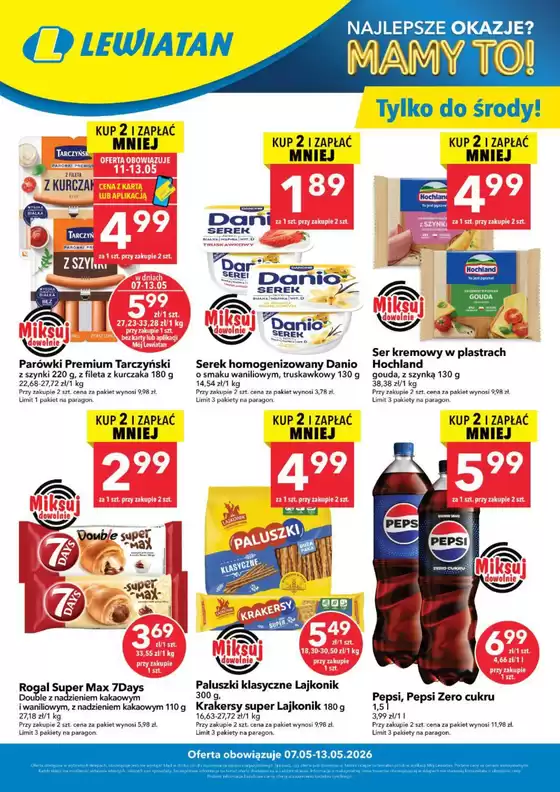 Katalog Lewiatan | Aktualne okazje i oferty | 2026-05-07T00:00:00.000Z - 2026-05-13T00:00:00.000Z