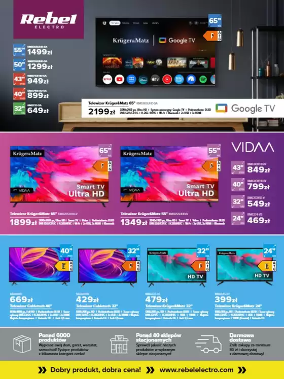 Katalog Rebel Electro w: Nowe | Gazetka ważna do 18.06.2025 | 2026-05-05T00:00:00.000Z - 2026-06-18T00:00:00.000Z