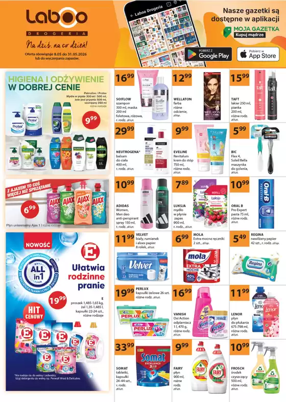 Katalog Drogerie Laboo w: Przemyśl | Drogerie Laboo gazetka | 2026-05-08T00:00:00.000Z - 2026-05-31T00:00:00.000Z
