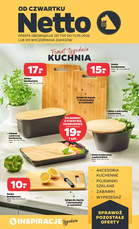Katalog Netto w: Gnojnik | Temat tygodnia kuchnia | 2026-05-11T00:00:00.000Z - 2026-05-13T00:00:00.000Z