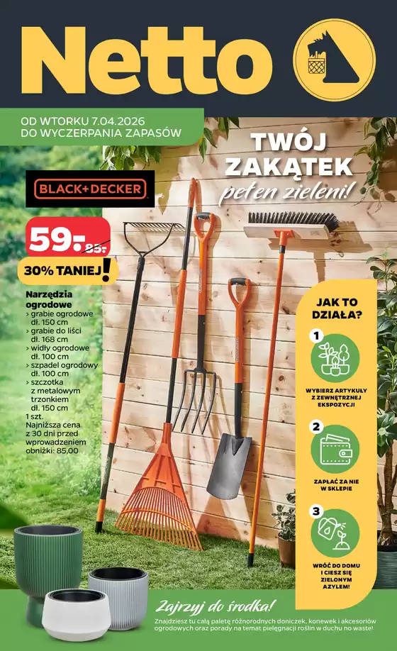 Katalog Netto w: Gnojnik | Twój zakątek pełen zieleni! | 2026-05-11T00:00:00.000Z - 2026-05-23T00:00:00.000Z