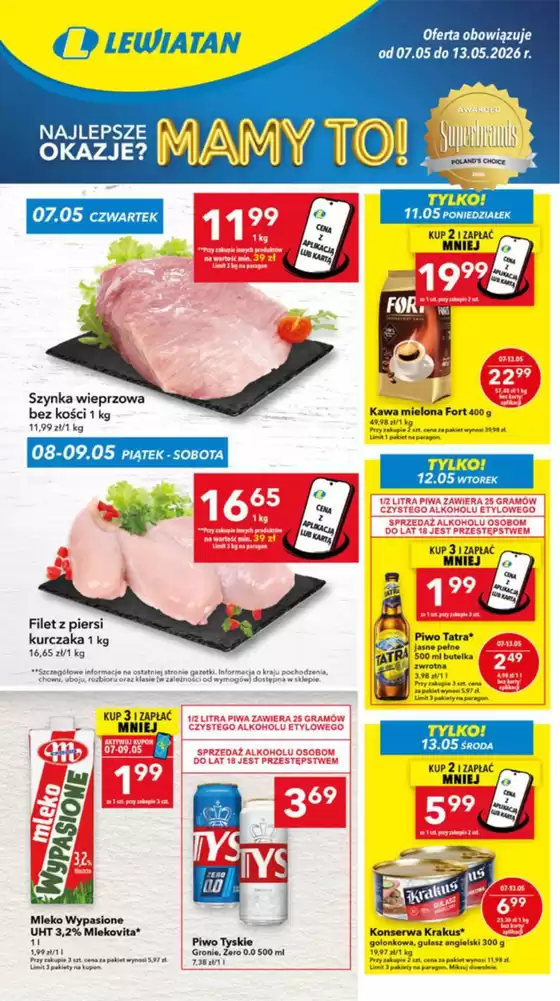 Katalog Lewiatan w: Poraj | Aktualne promocje specjalne | 2026-05-07T00:00:00.000Z - 2026-05-13T00:00:00.000Z