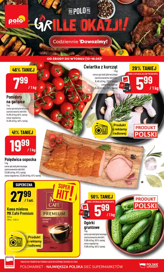 Katalog Polomarket w: Krzepice | Gazetka POLOmarket | 2026-05-13T00:00:00.000Z - 2026-05-19T00:00:00.000Z
