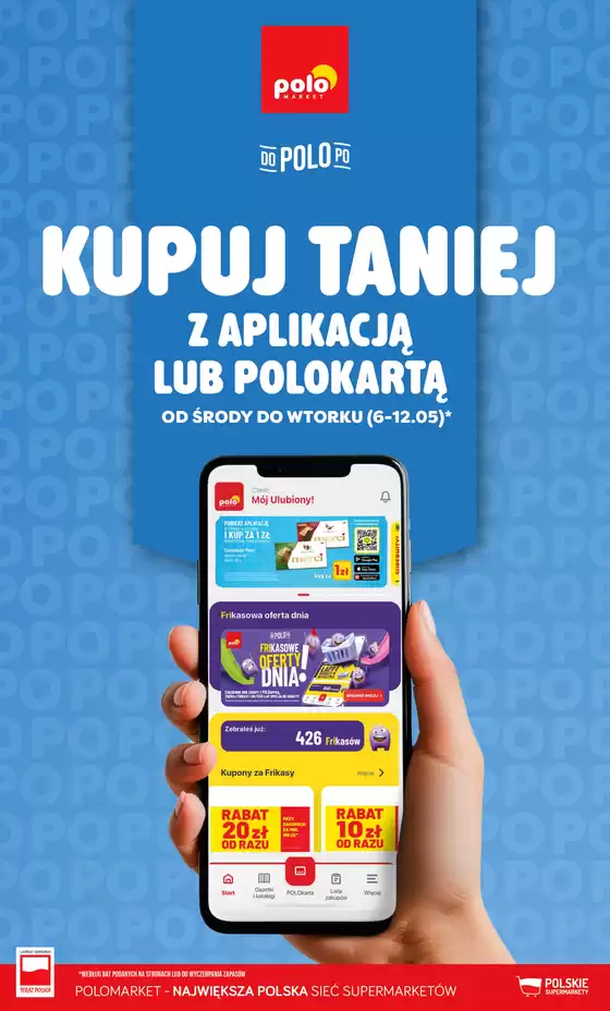 Katalog Polomarket w: Poraj | Katalog Kupuj taniej z POLOappką | 2026-05-06T00:00:00.000Z - 2026-05-12T00:00:00.000Z
