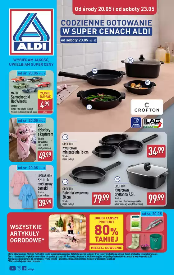 Katalog Aldi w: Poraj | Najlepsze oferty dla wszystkich łowców okazji | 2026-05-20T00:00:00.000Z - 2026-05-26T00:00:00.000Z