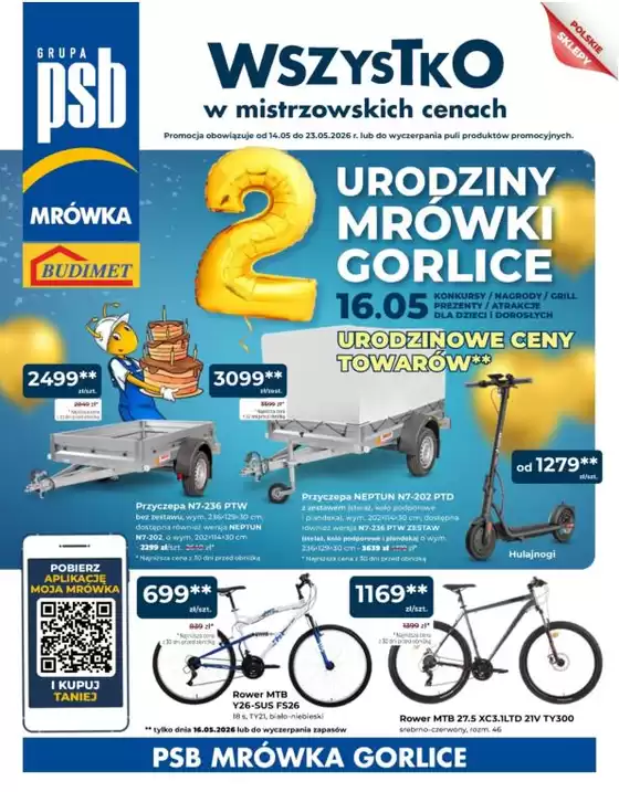 Katalog Mrówka w: Biecz | Mrówka gazetka | 2026-05-14T00:00:00.000Z - 2026-05-23T00:00:00.000Z