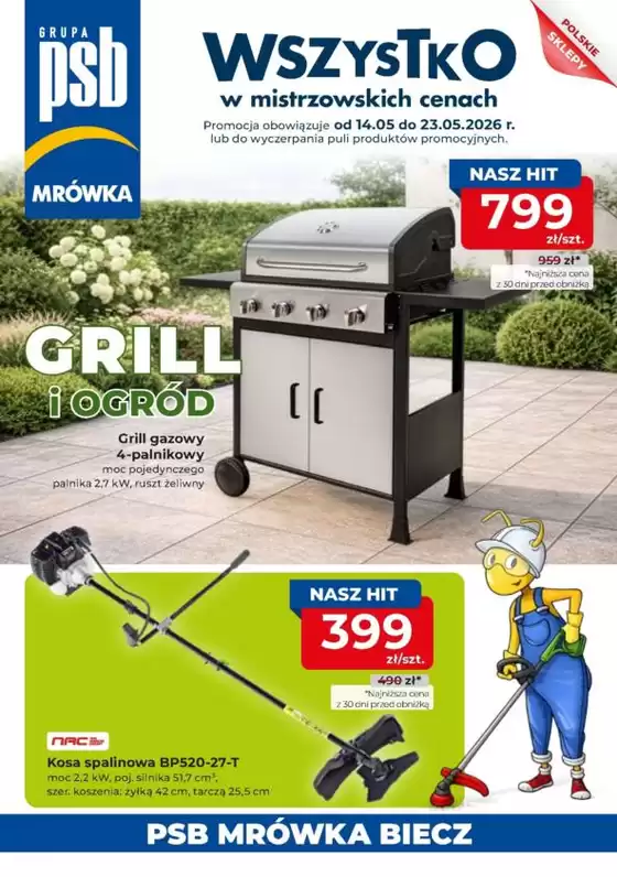 Katalog Mrówka w: Legnica | Rabaty i promocje | 2026-05-14T00:00:00.000Z - 2026-05-23T00:00:00.000Z