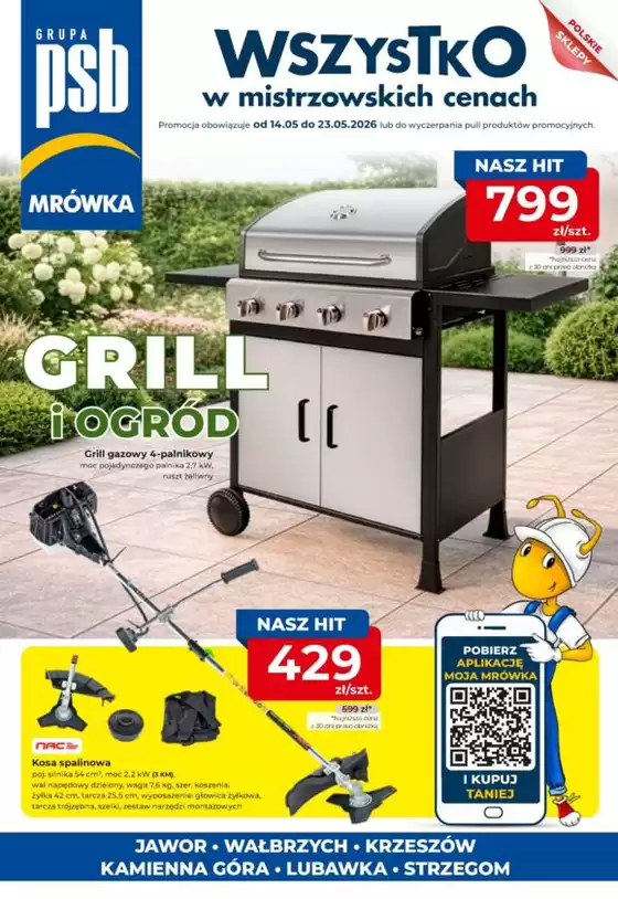 Katalog Mrówka w: Legnica | Mrówka gazetka | 2026-05-14T00:00:00.000Z - 2026-05-23T00:00:00.000Z