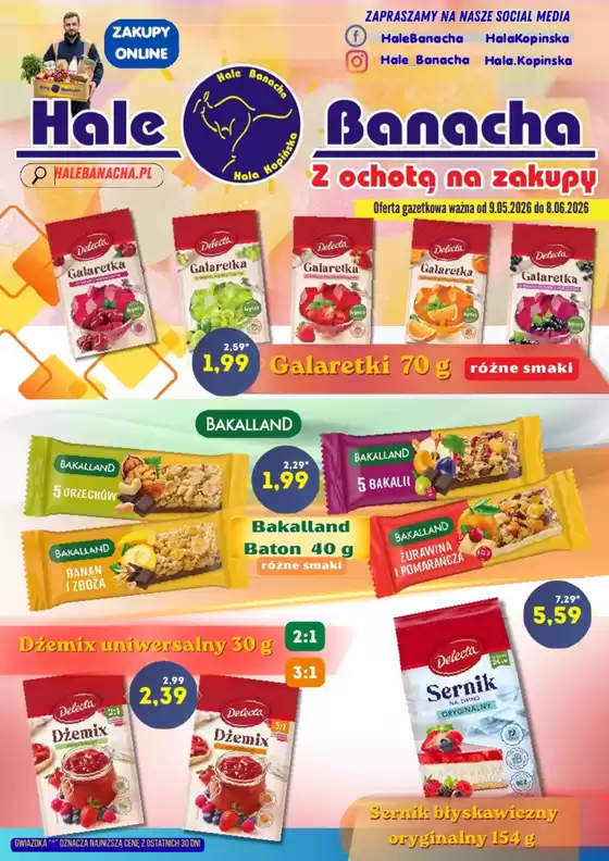 Katalog Hale Banacha | Oferta gazetkowa ważna od 9.05.2026 do 8.06.2026 | 2026-05-13T00:00:00.000Z - 2026-06-08T00:00:00.000Z