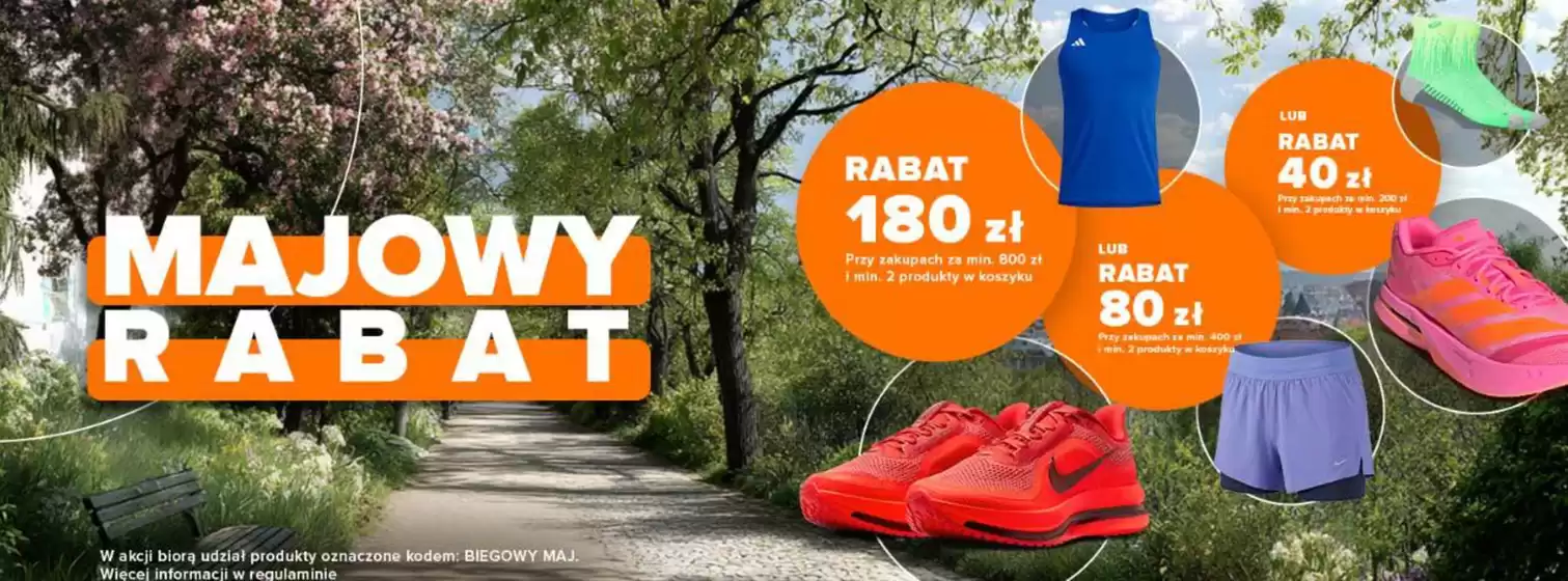 Katalog Sklep Biegacza | Majowy rabat | 2026-05-13T00:00:00.000Z - 2026-05-31T00:00:00.000Z